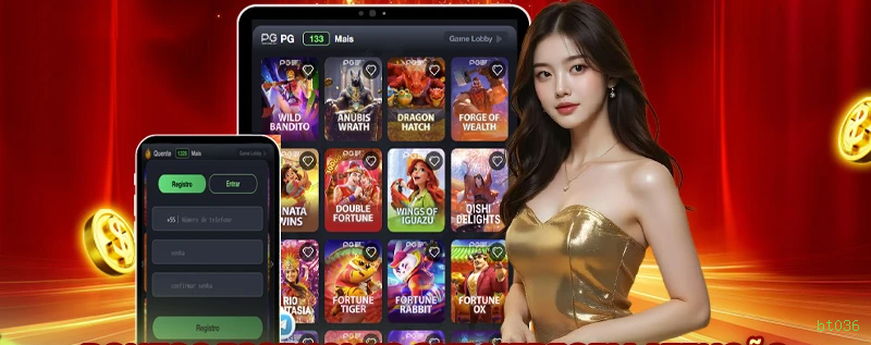 Desempenho do app bt036 em diferentes aparelhos